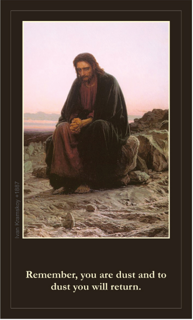 Lenten Prayer Card